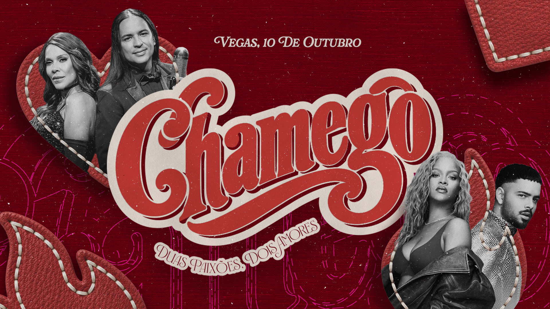 Chamego - Duas Paixões, Dois Amores Cover