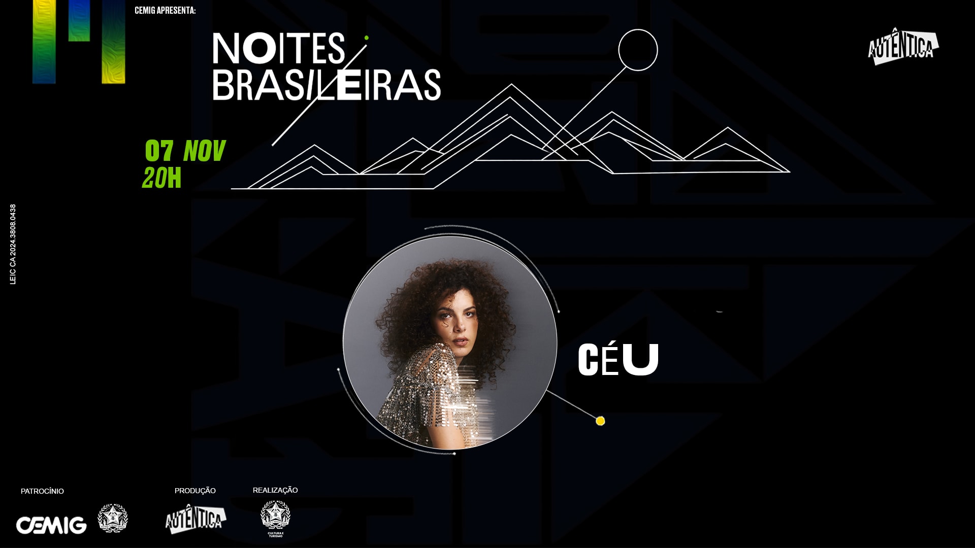 Noites Brasileiras Apresenta: Céu - Turnê 20 Anos Cover