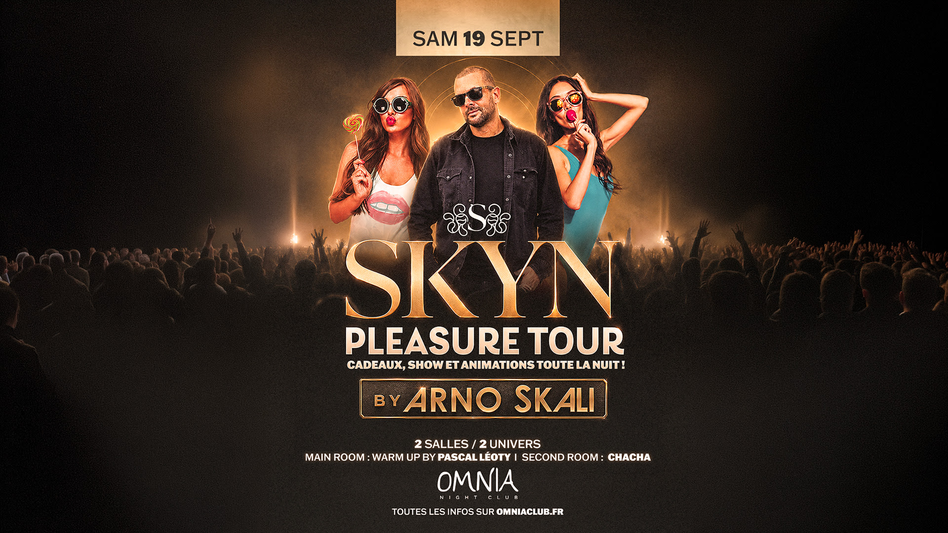 Skyn Pleasure Tour By Arno Skali Cover