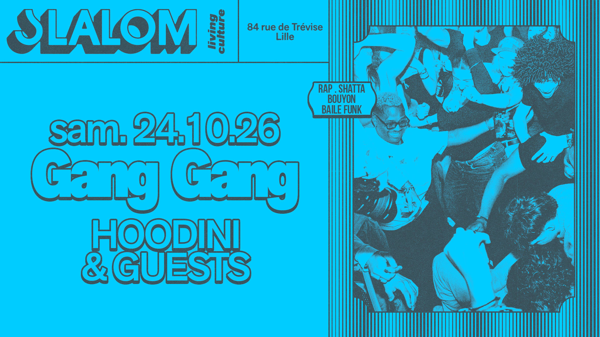 Slalom : Gang Gang — Hoodini & Guests (Vol. 22) Cover