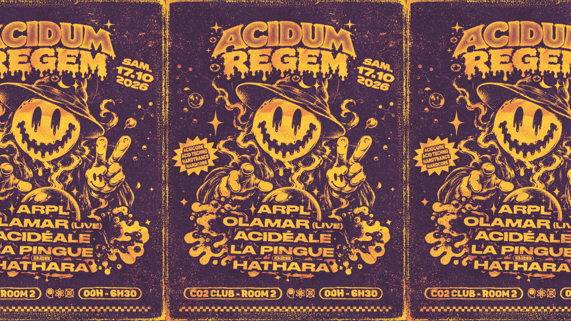 Acidum Regem W/Arpl, Olamar, Acidéale, Hathara, La Pingue Cover