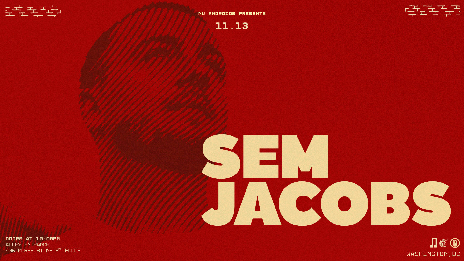 Nü Androids Presents: Sem Jacobs Cover