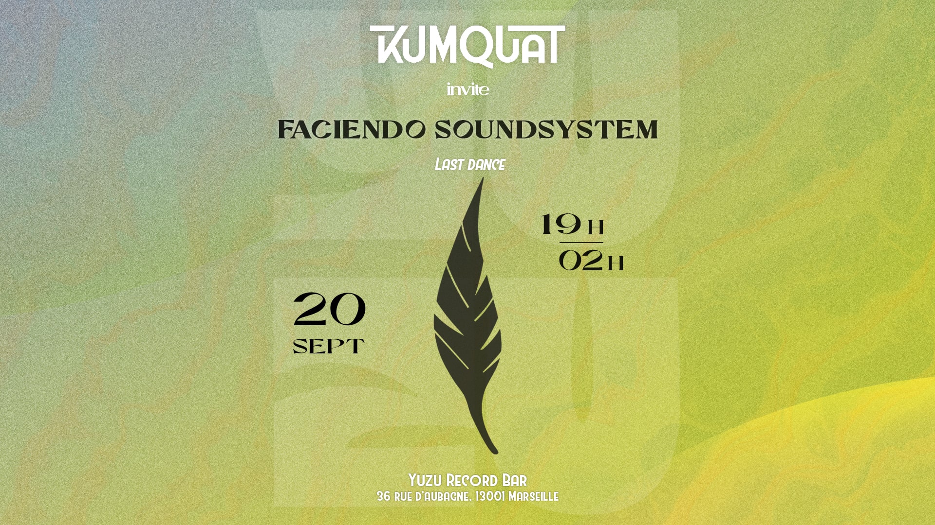 Dj Set Faciendo Soundsystem @Yuzu Record Bar Cover