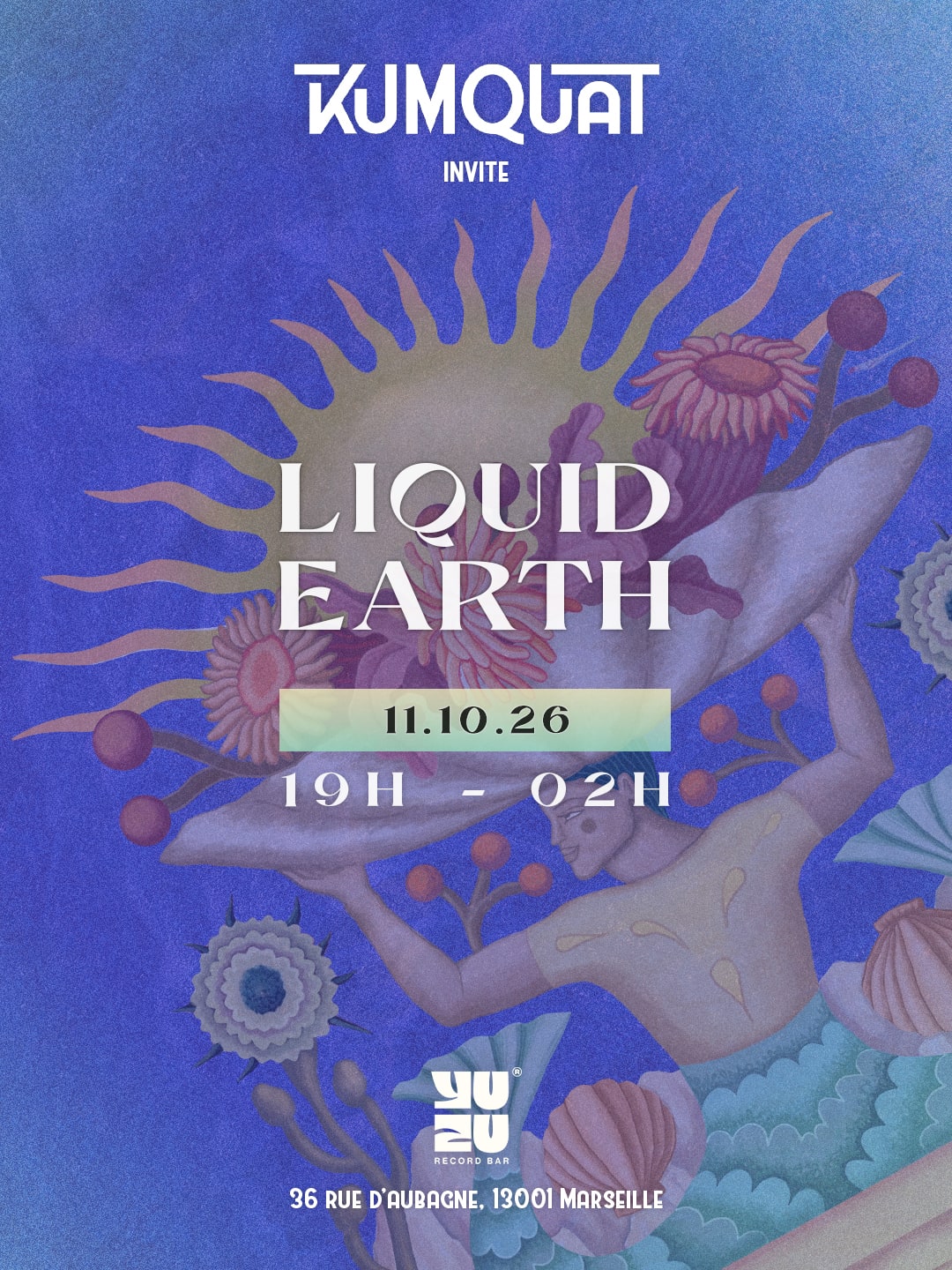 Dj Set Liquid Earth @Yuzu Record Bar Cover