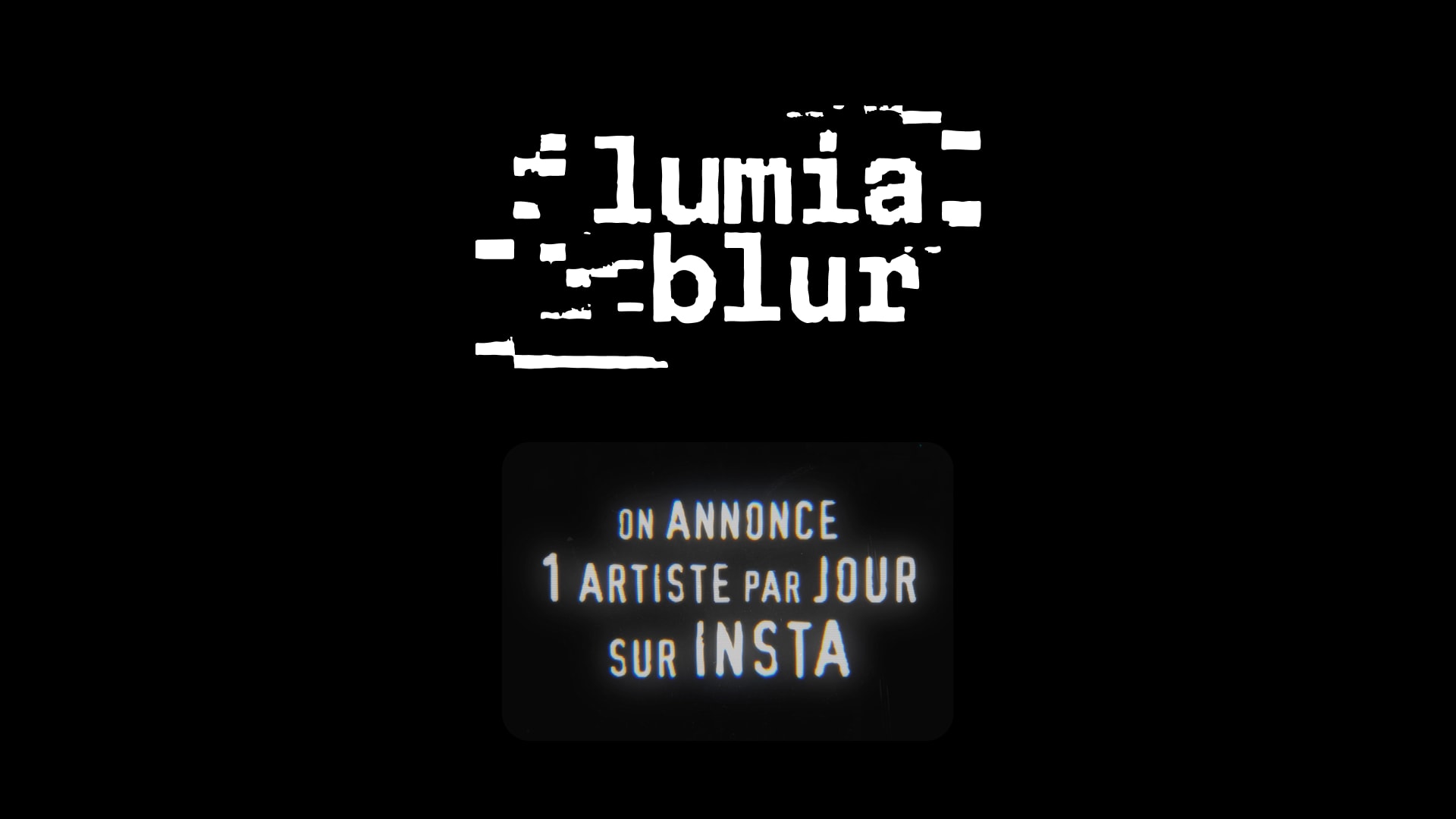 Lumia "Blur": Uk Garage, Bass, Break Cover