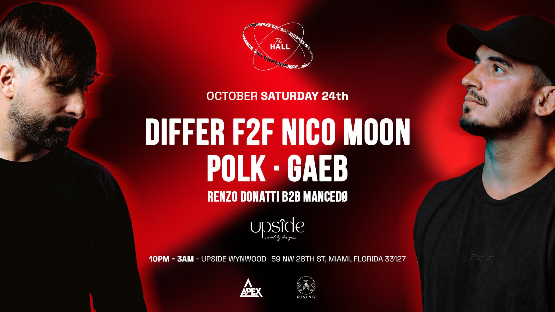 The Hall 360 : Differ F2f Nico Moon Cover