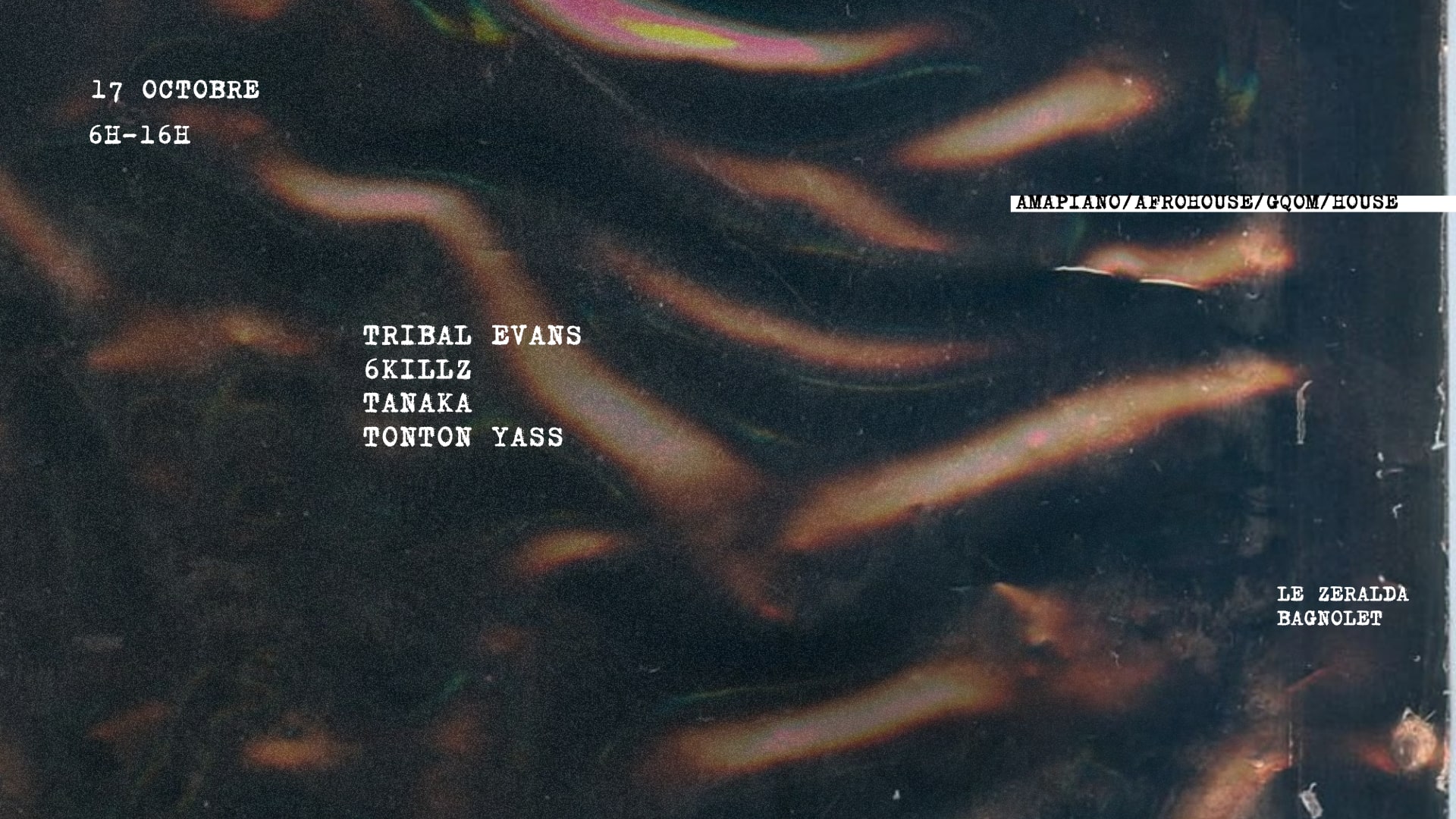 Tribal Evans, 6killz, Tanaka, Tonton Yass, Cover