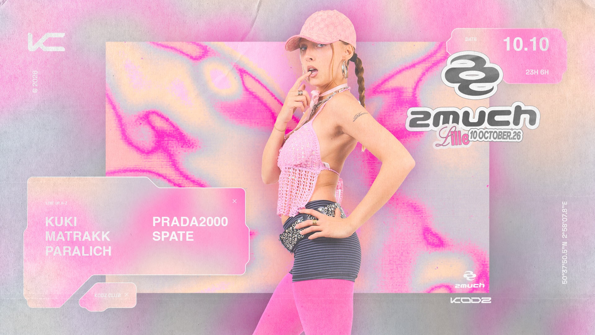Kodz X 2much Presents : Prada2000, Matrakk, Paralich & More Cover