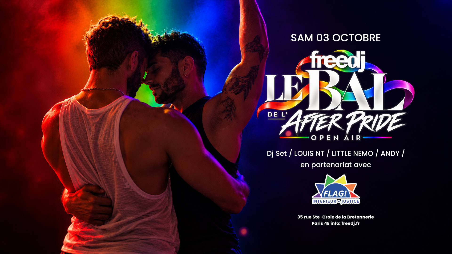 Le Bal De L'after Pride #Freedj Cover