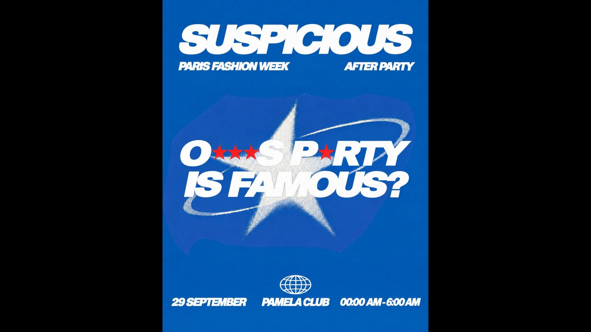 Suspicious Party (Only 20 Tickets Online) Cover
