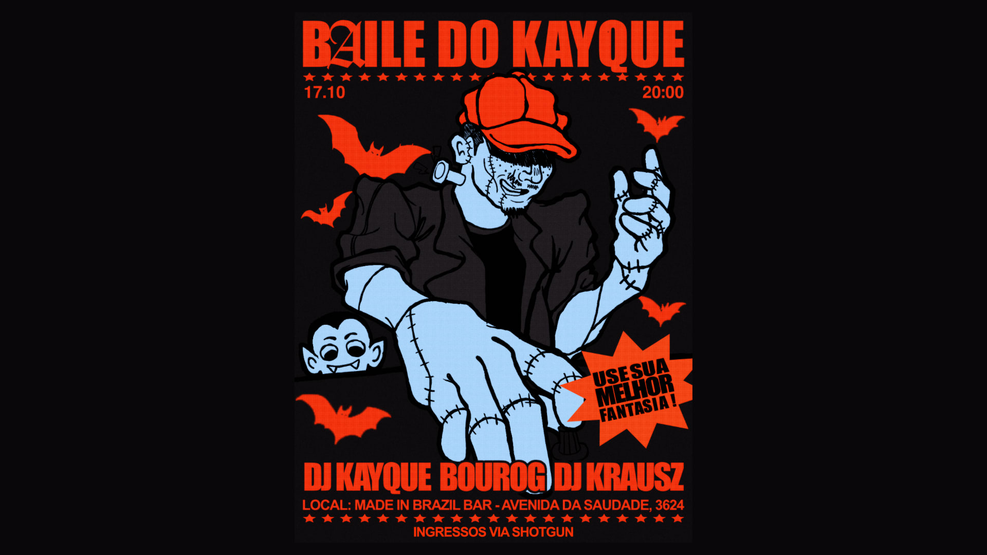 Baile Do Kayque - Edição De Halloween 🎃 Cover