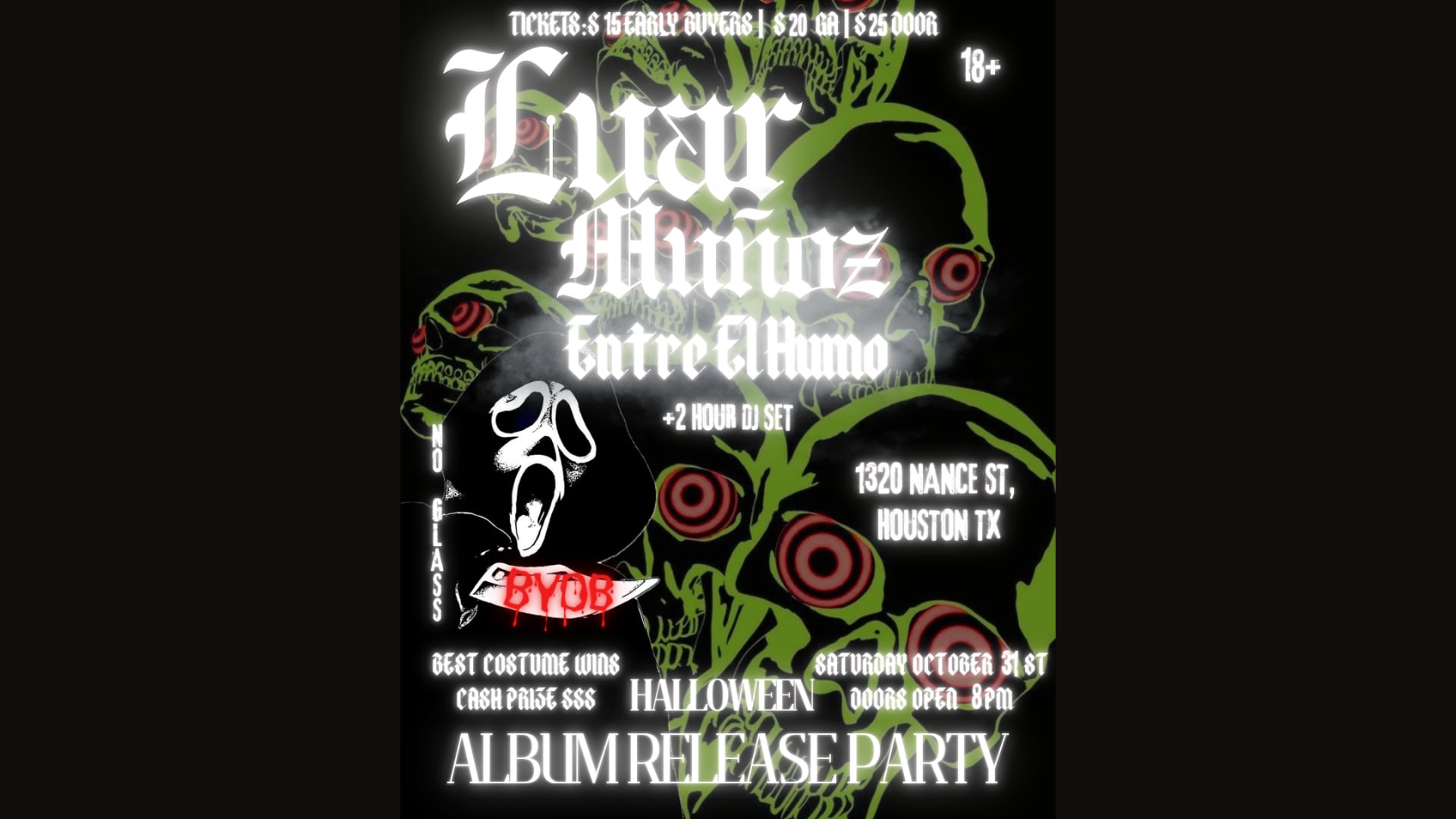 Halloween Album Release Party Cover