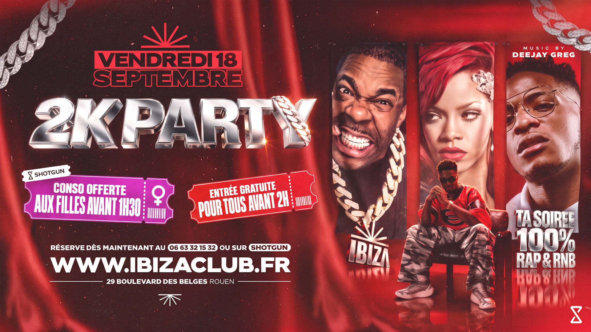 2k Party Rap Rnb  I Vendredi 18 Septembre Cover