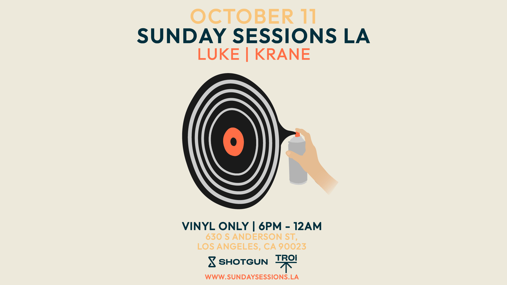 Sunday Sessions La (Vinyl Only) Open Air Cover