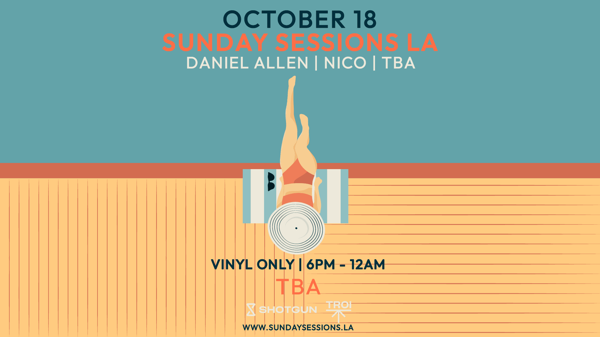 Sunday Sessions La (Vinyl Only) Open Air Cover