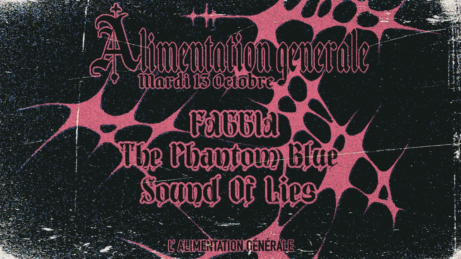 The Phantom Blue  / Faggia / Sound Of Lies Cover