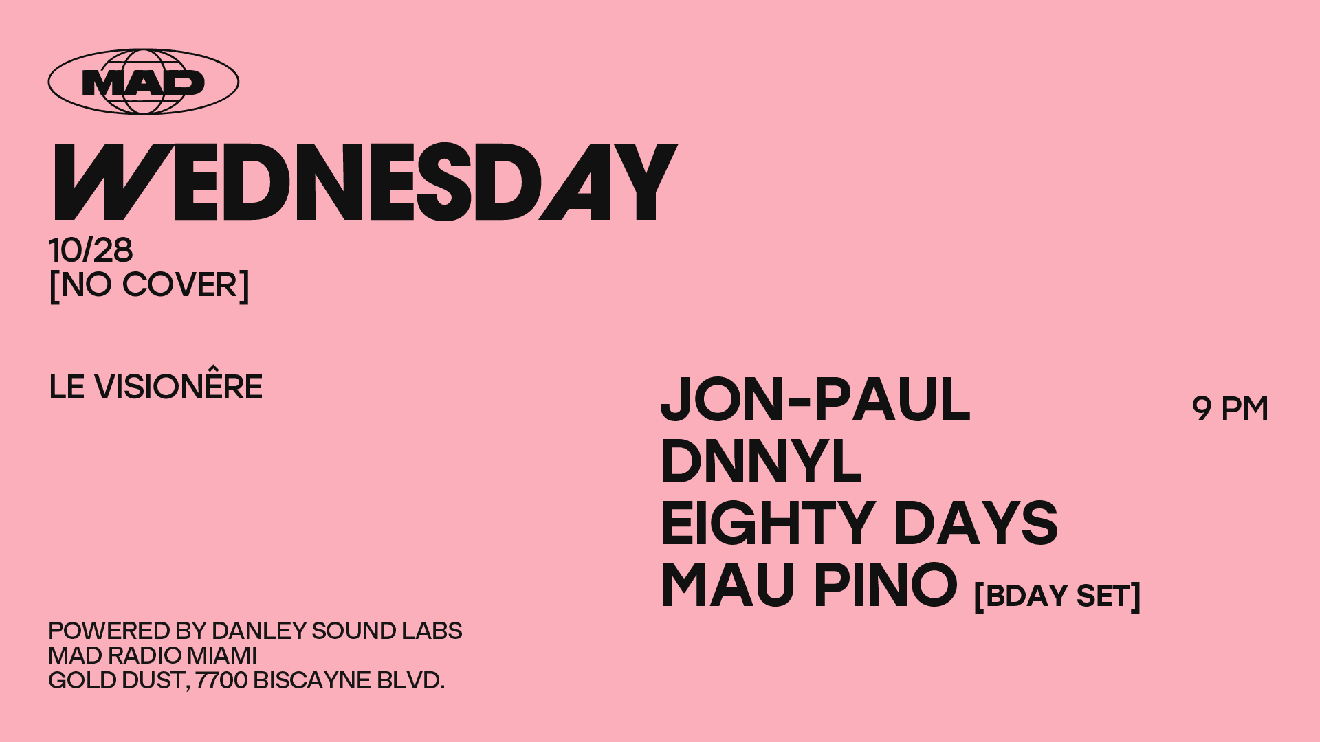 Le Visionêre: Jon-Paul / Dnnyl / Eighty Days / Mau Pino Cover