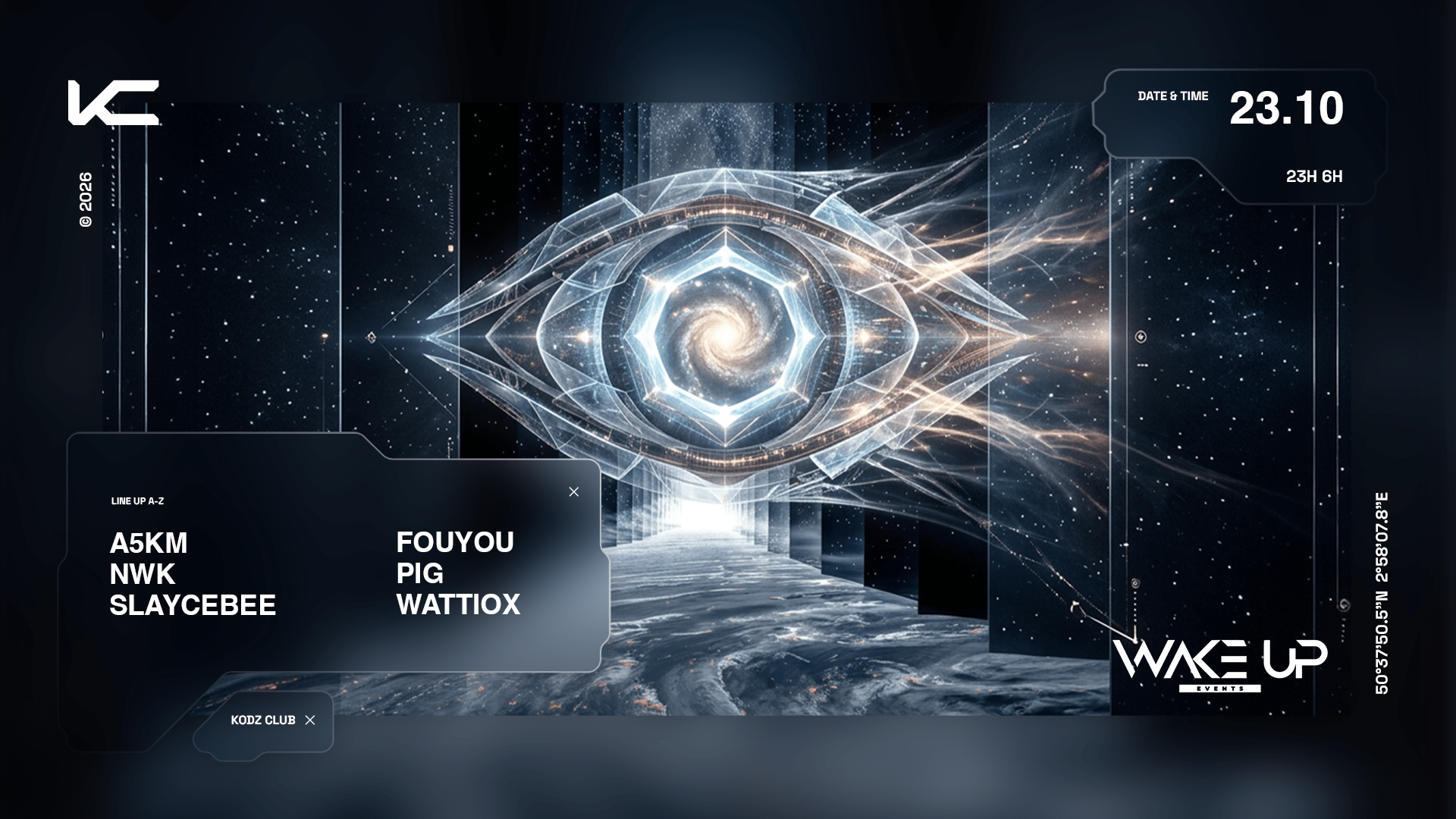 Kodz X Wake Up Presents A5km, Fouyou, Nwk, Pig & More Cover