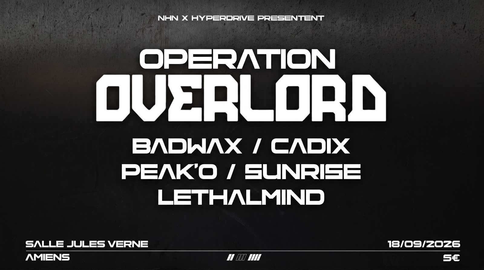 Opération Overlord IV - Salle Jules Verne - Amiens Cover