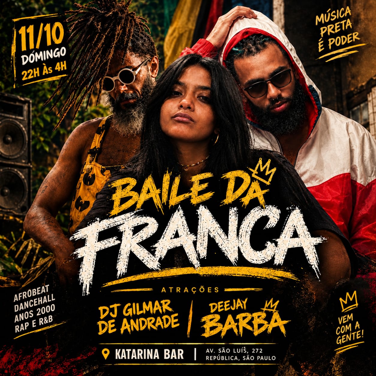 Baile Da Franca Cover