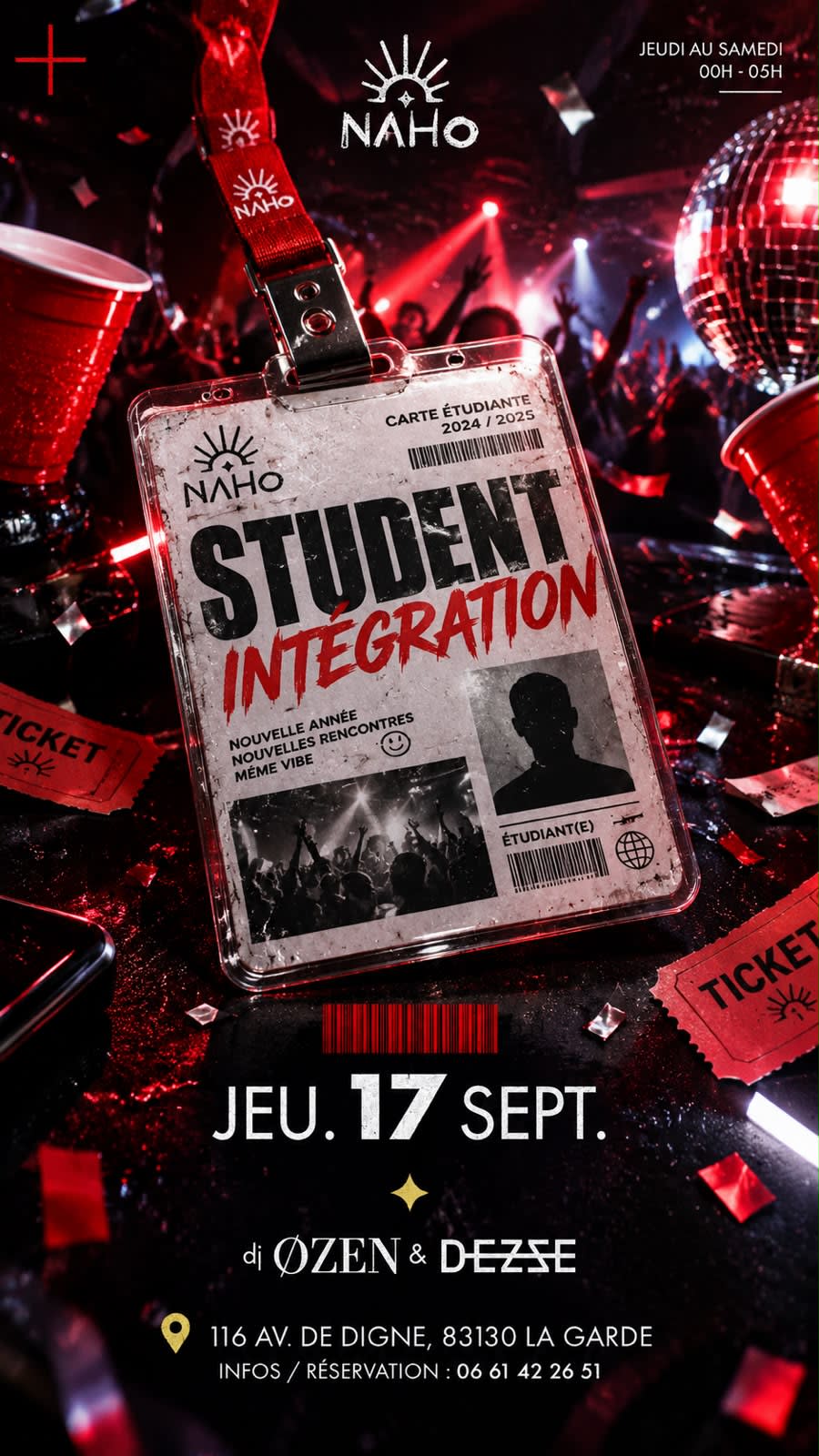 Student Integration X Naho Club Cover
