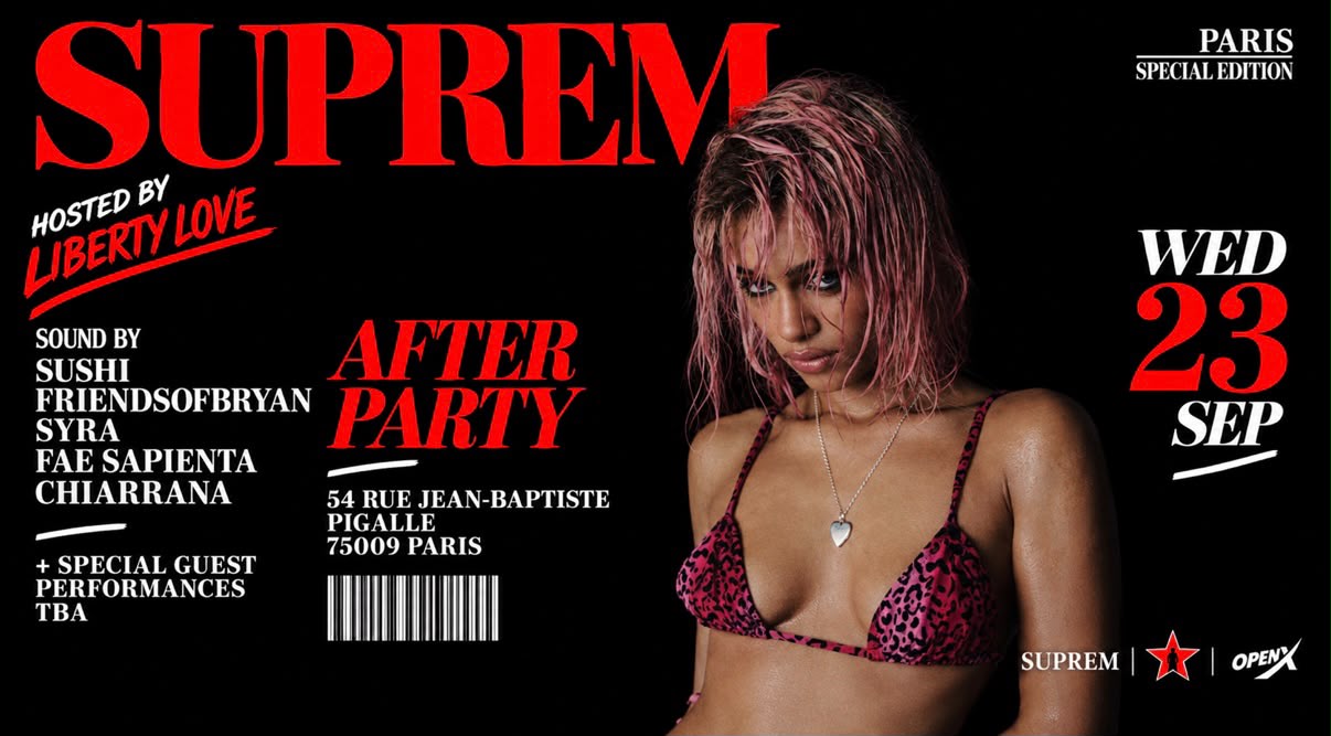 Suprem After Party Host By Libertyloveee Cover