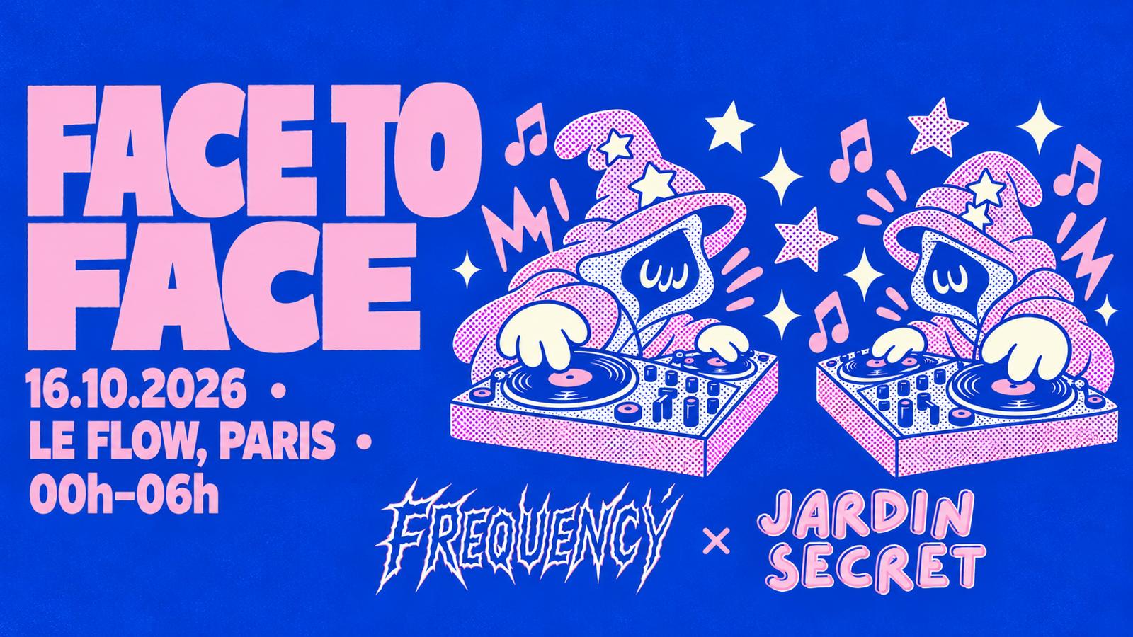 Jardin Secret & Frequency @ Flow Face2face Format Cover