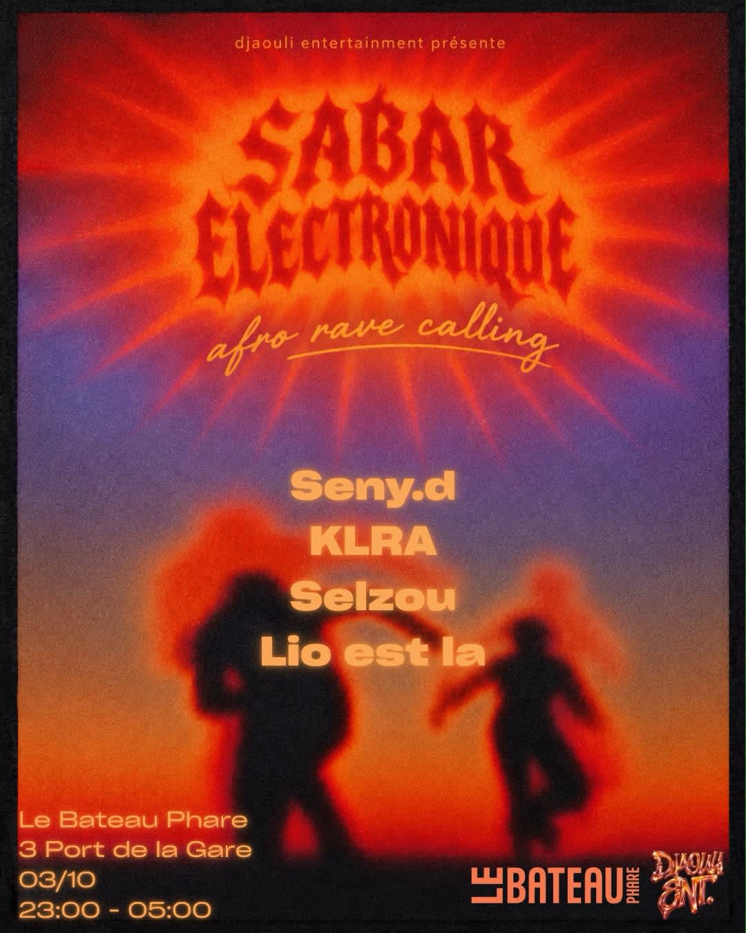 Sabar Electronique Cover