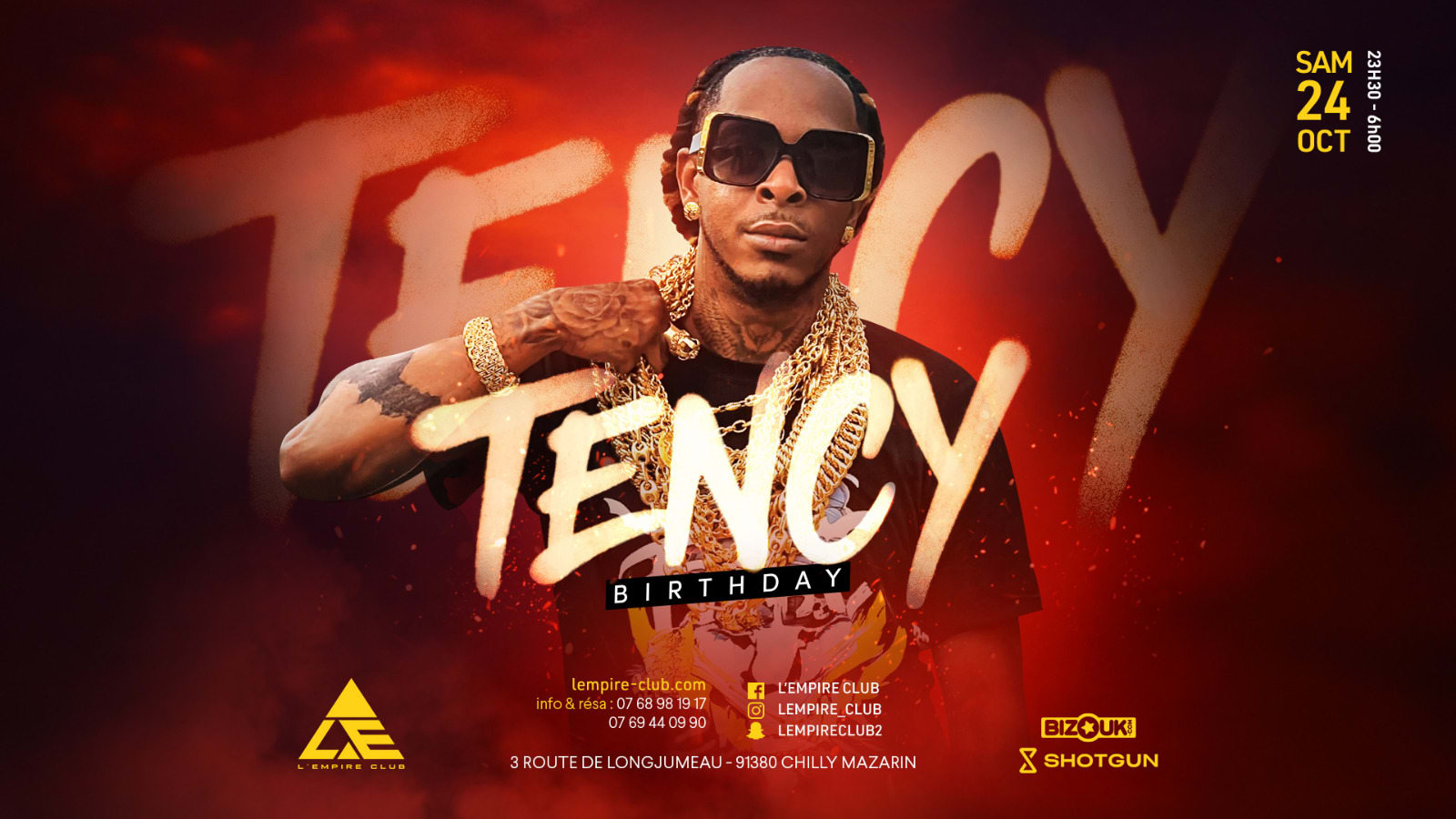 Tency Birthday Cover
