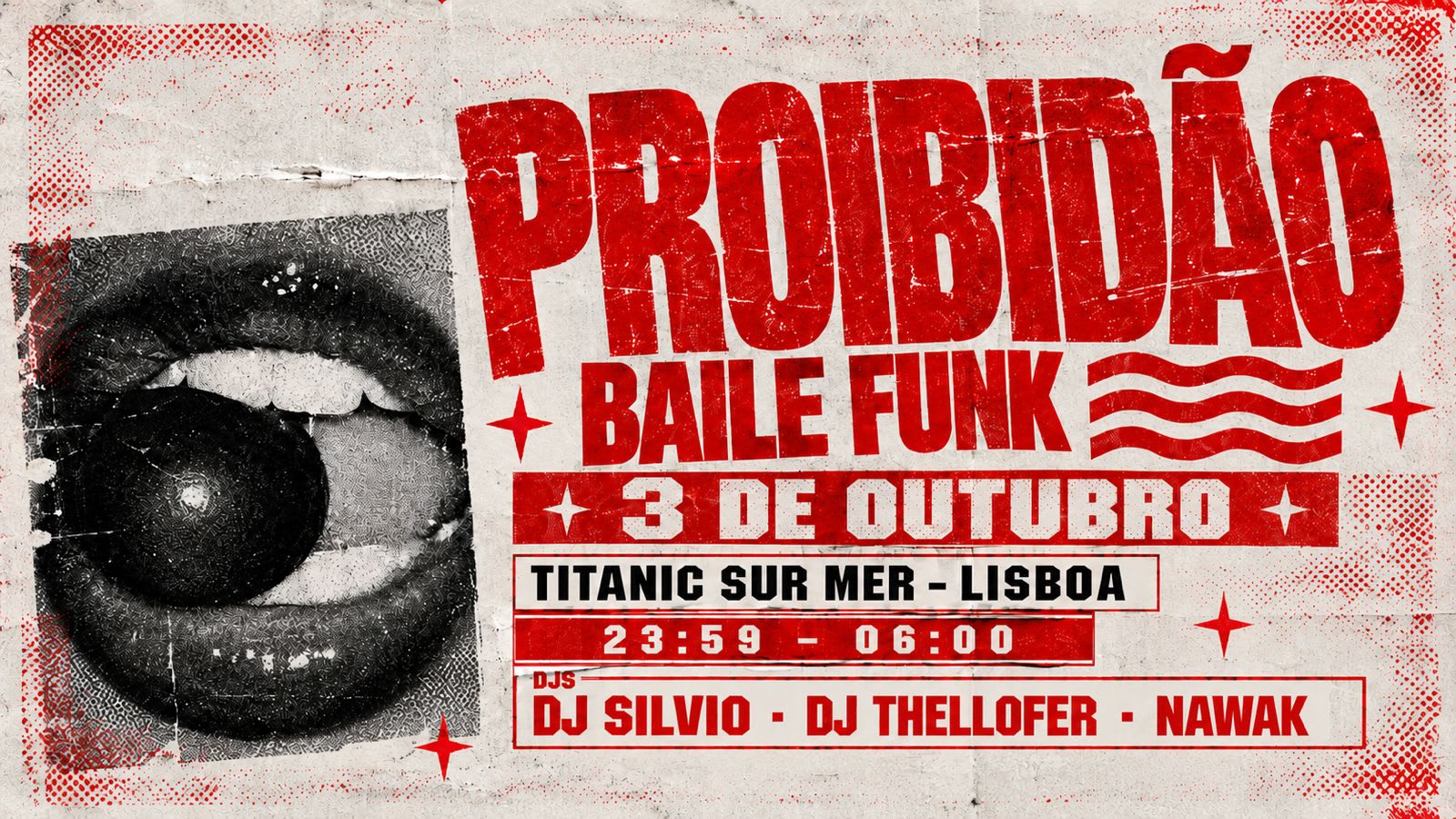 Proibidão Baile Funk - 3 Outubro Cover