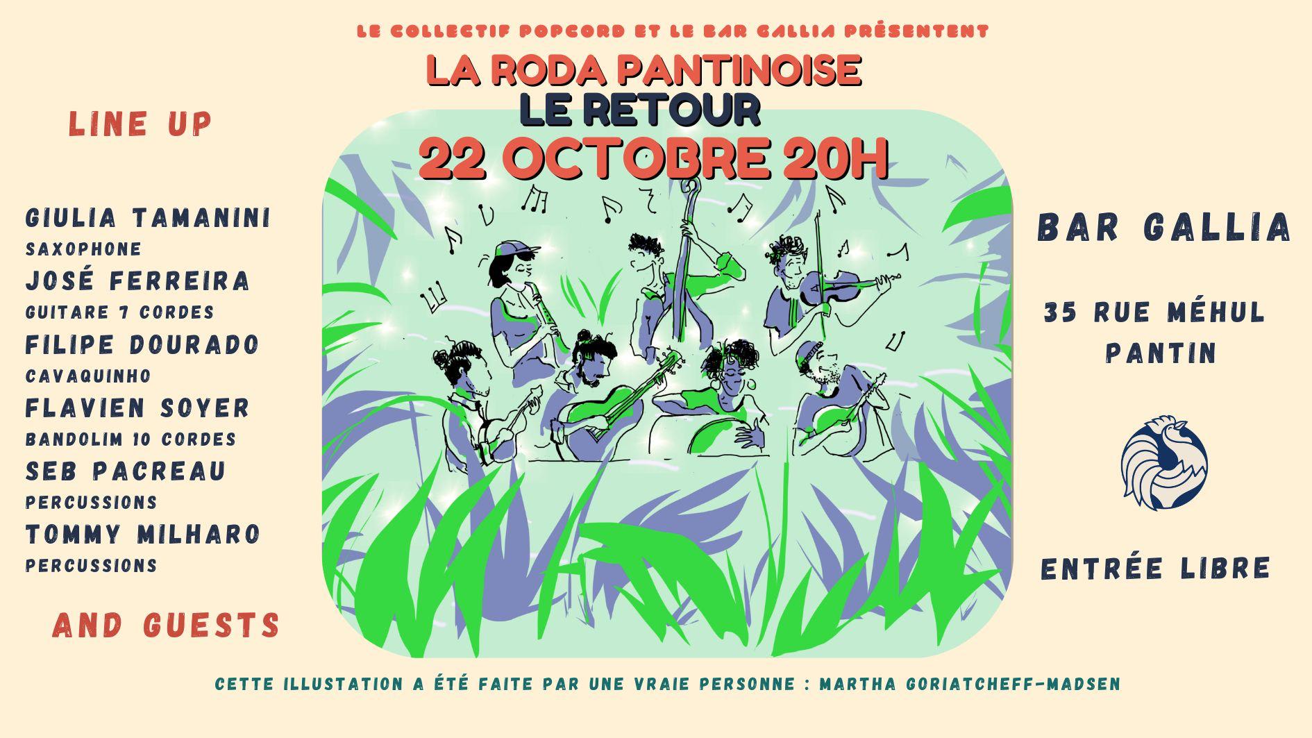 Roda Pantinoise By Collectif Popcord X Bar Gallia Cover