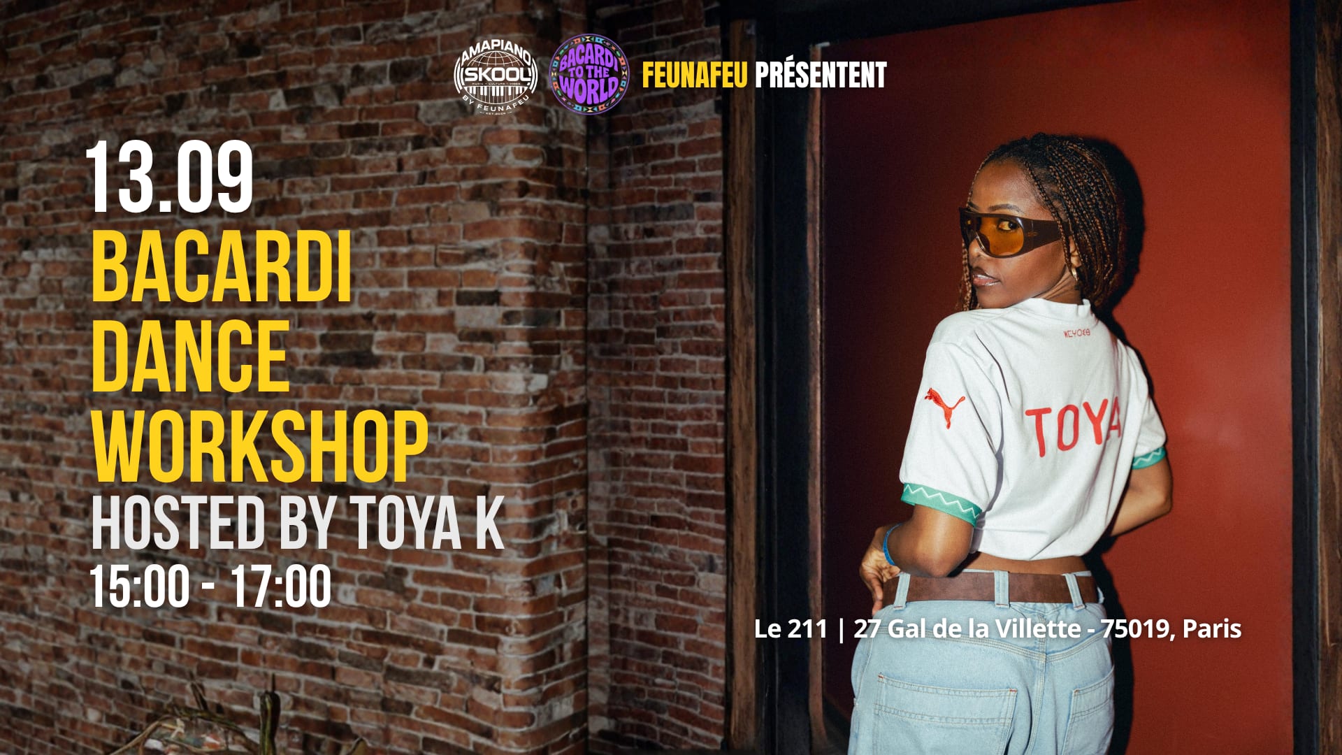 Bacardi Dance Workshop By Toya K Cover
