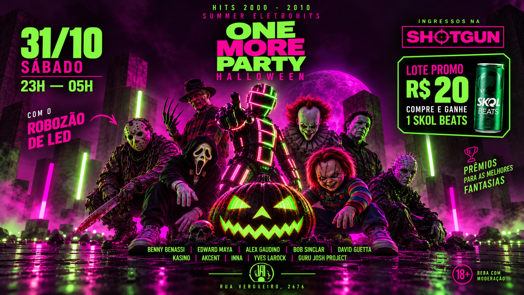 One More Party - Edição Halloween Cover