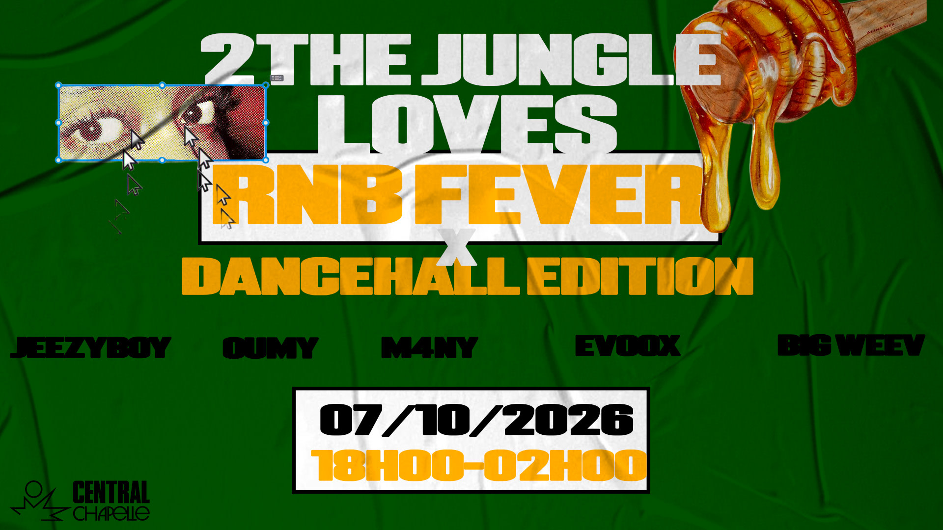 2the Jungle Loves Rnb Fever — Central Chapelle Cover
