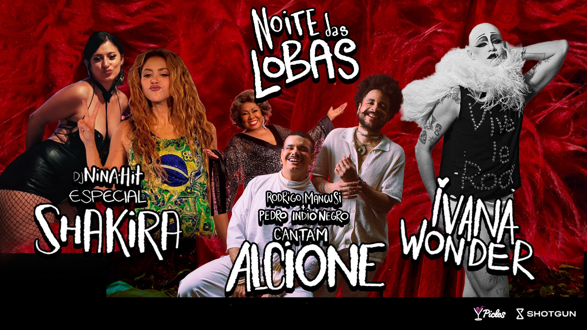 Ivana Wonder + Esp. Alcione + Dj Nina Hit Toca Shakira Cover