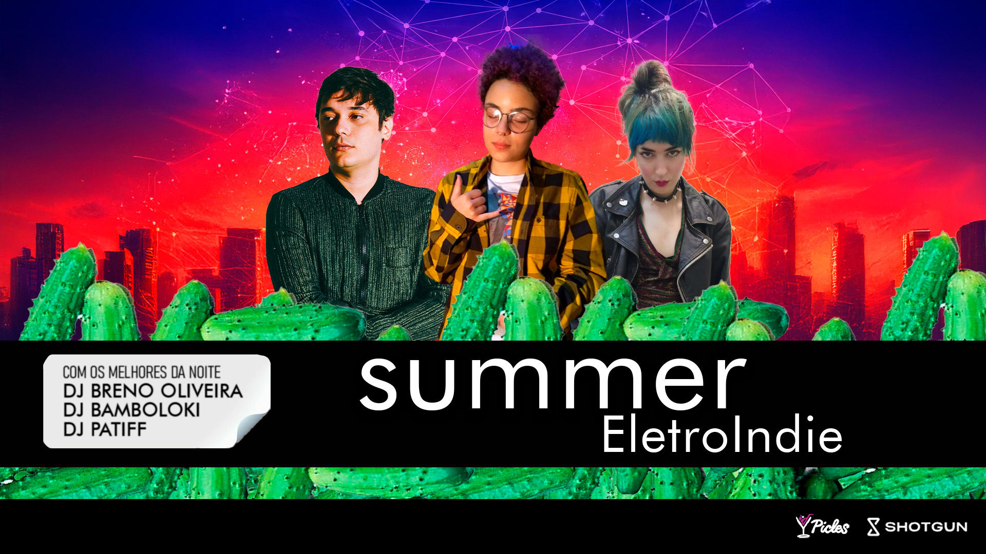 Summer Electro Indie - Allvesmay + Breno + Bamboloki Cover