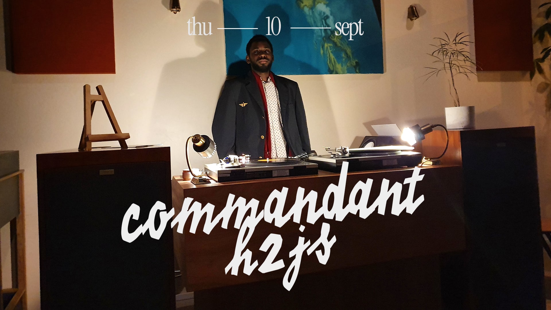 Vinyles All Night Long : Commandant H2js Cover