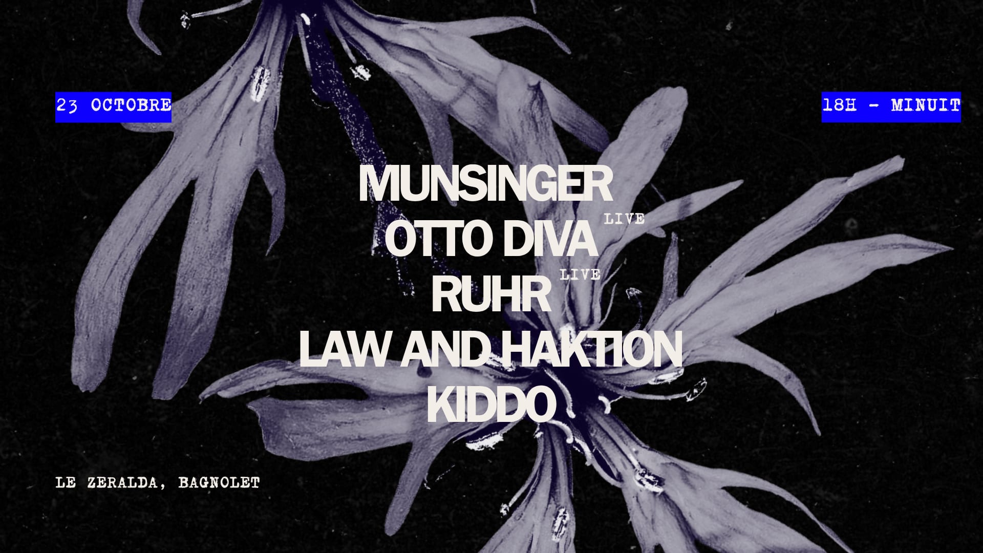 Munsinger + Otto Diva + Ruhr + Law And Haktion + Kiddo Cover
