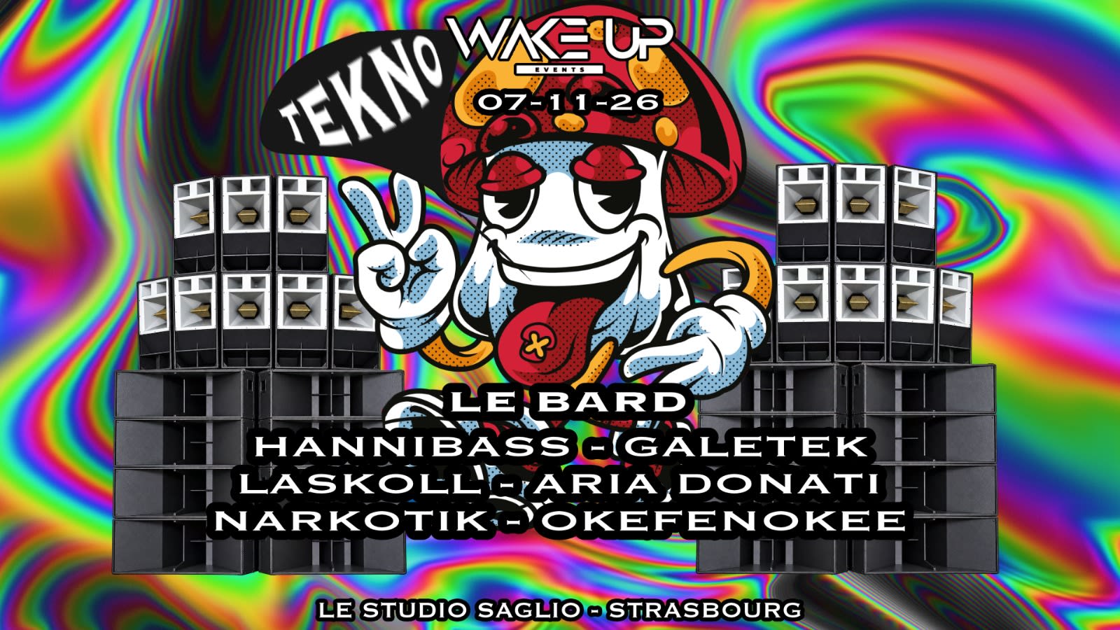 Wake Up: Tekno Édition Cover