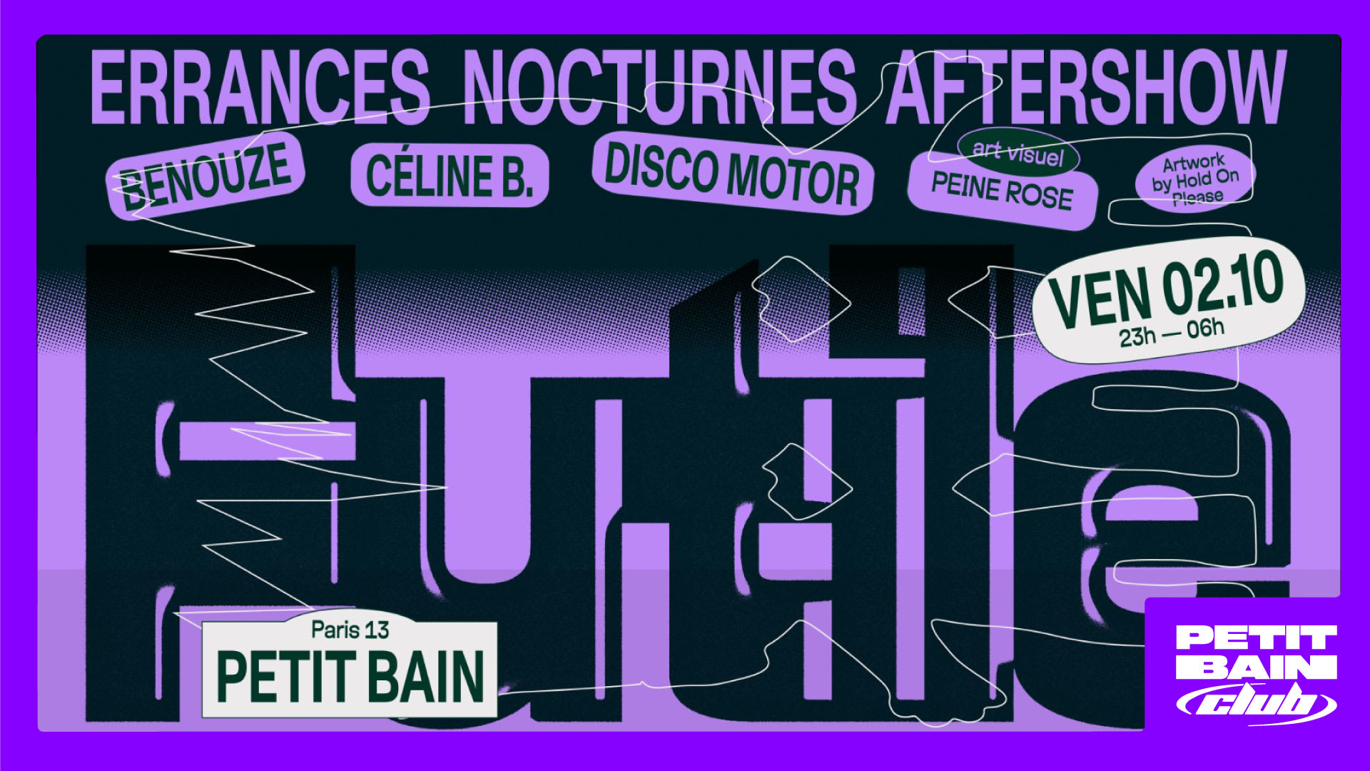 Futile: Aftershow Errances Nocturnes Cover