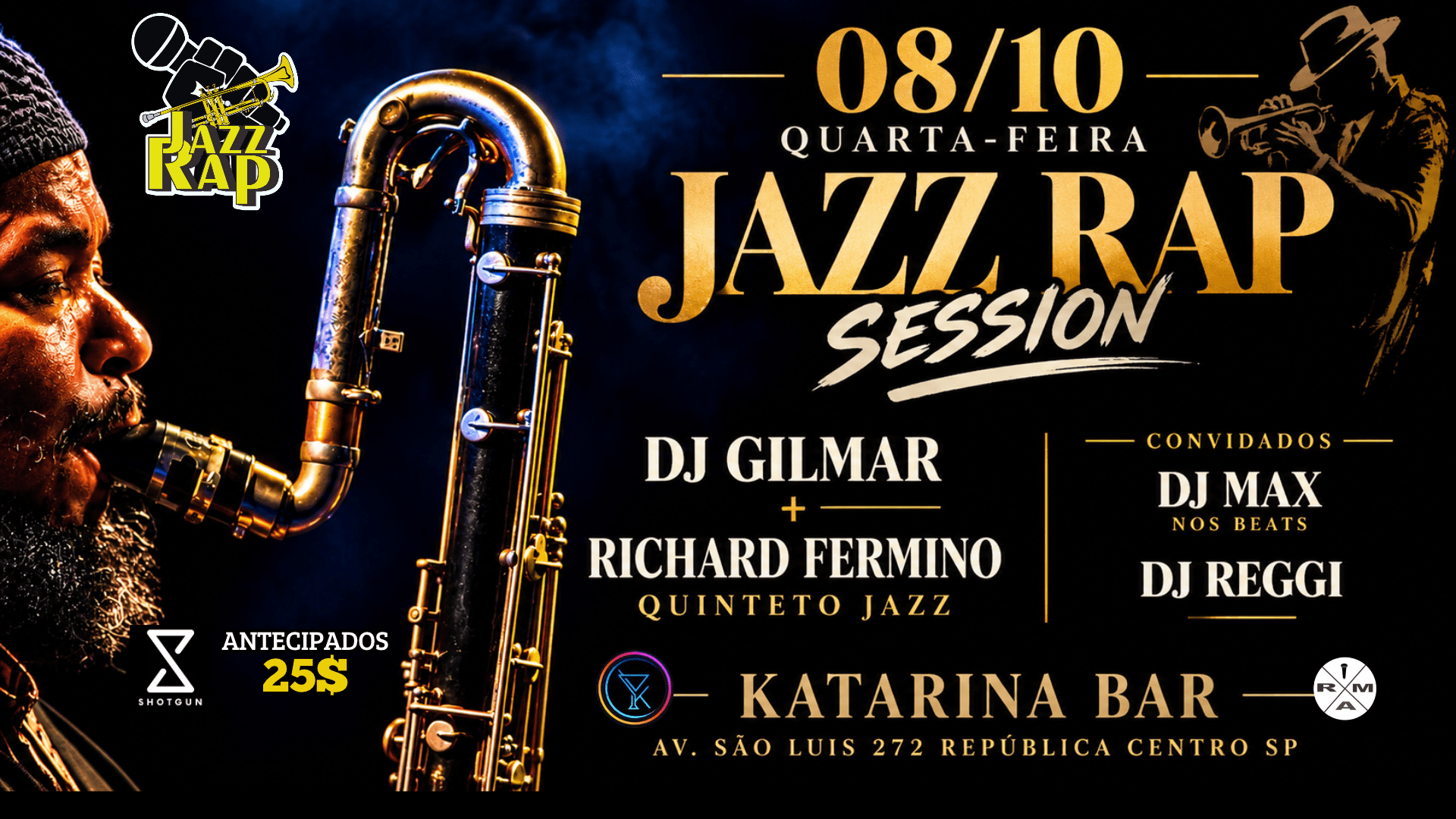 Jazz Rap Session   Dj Gilmar + Richard Fermino Quinteto Jazz Cover