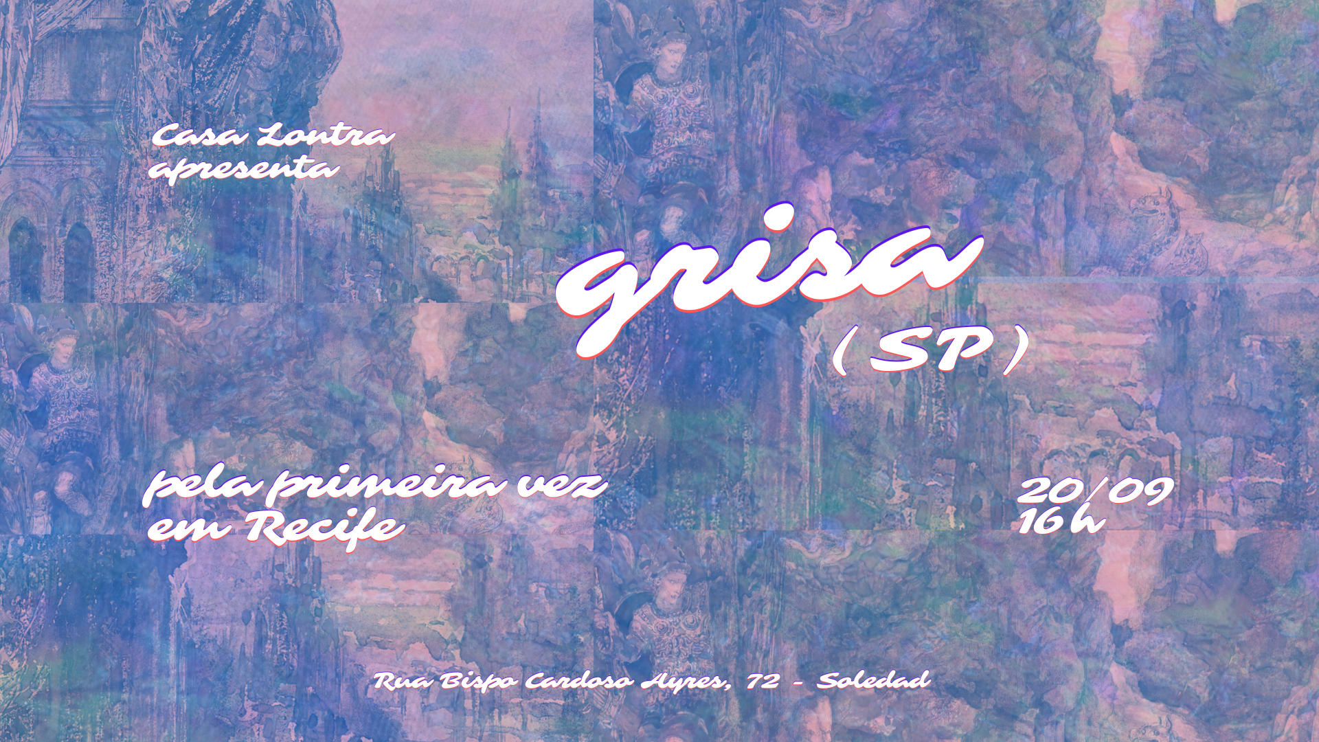 Grisa | Composições Sinestésicas: Som E Pintura | Spa Recife Cover