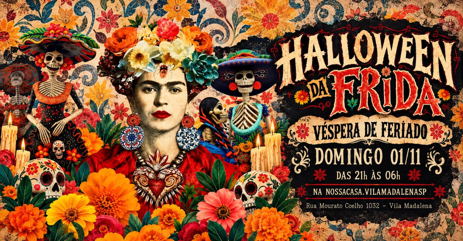 Festa Da Frida / Noche Dos Muertos Cover