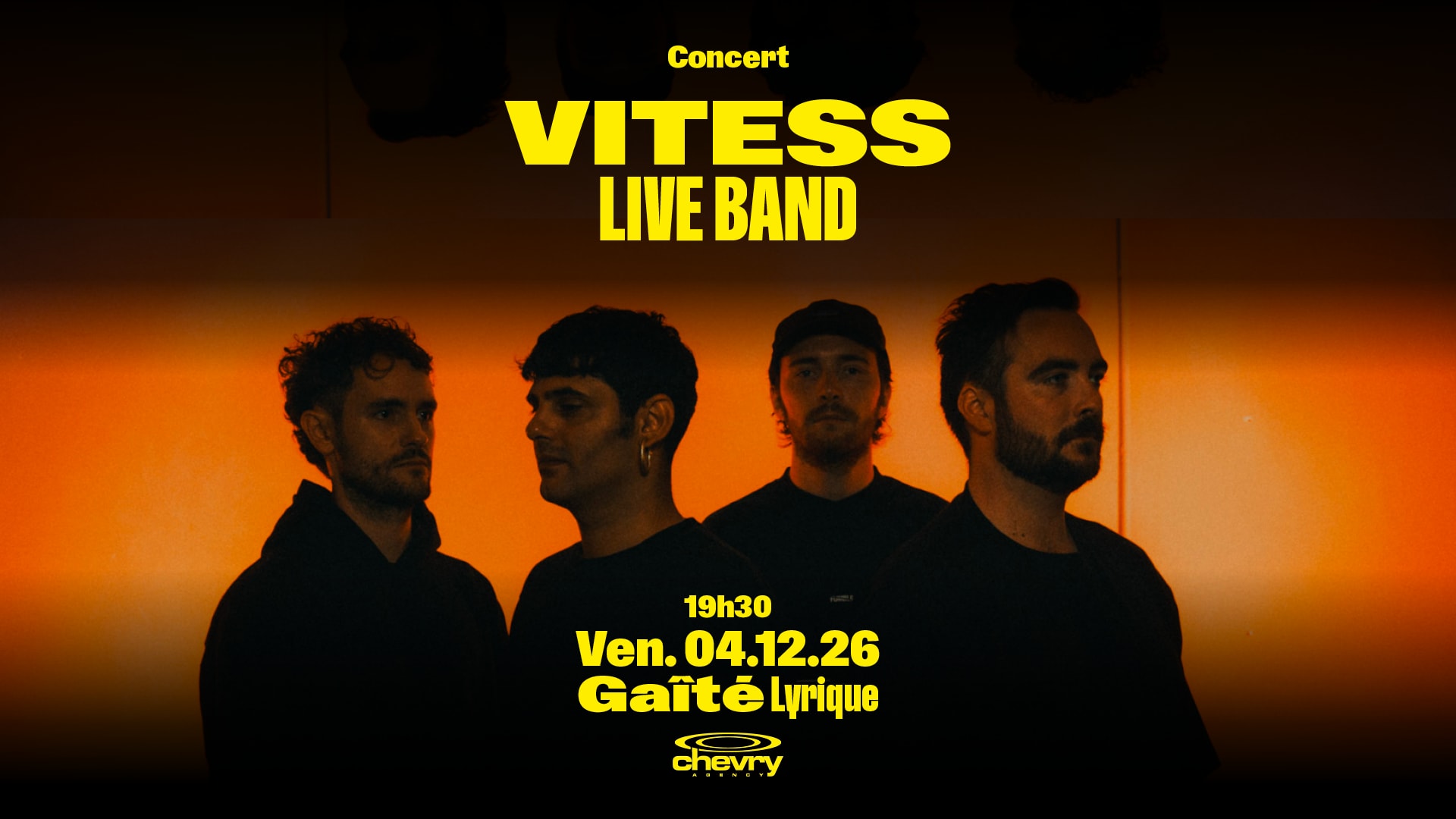 Vitess 𝘓𝘪𝘷𝘦 𝘉𝘢𝘯𝘥 À La Gaîté Lyrique Cover