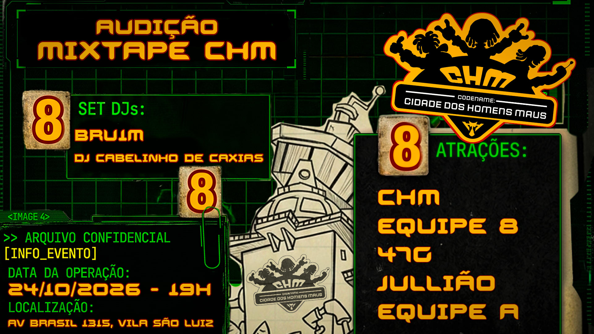 Audição Chm Mixtape Cover