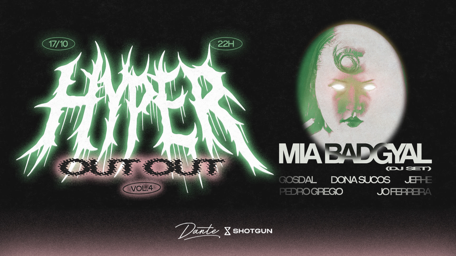 Hyper Out Out Vol. 4 Convida Mia Badgyal Cover