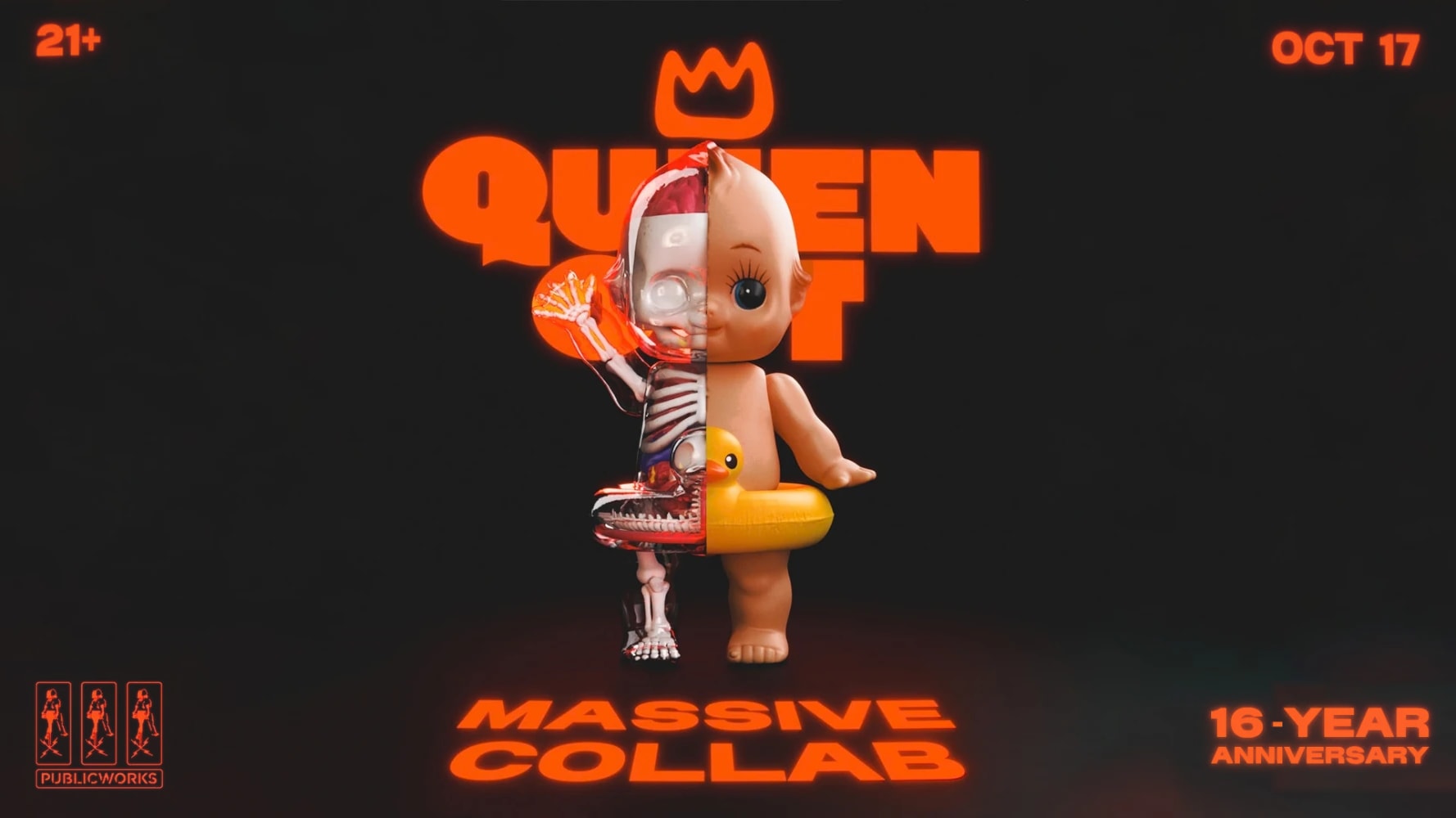 Massive Queen Out Collab Cover