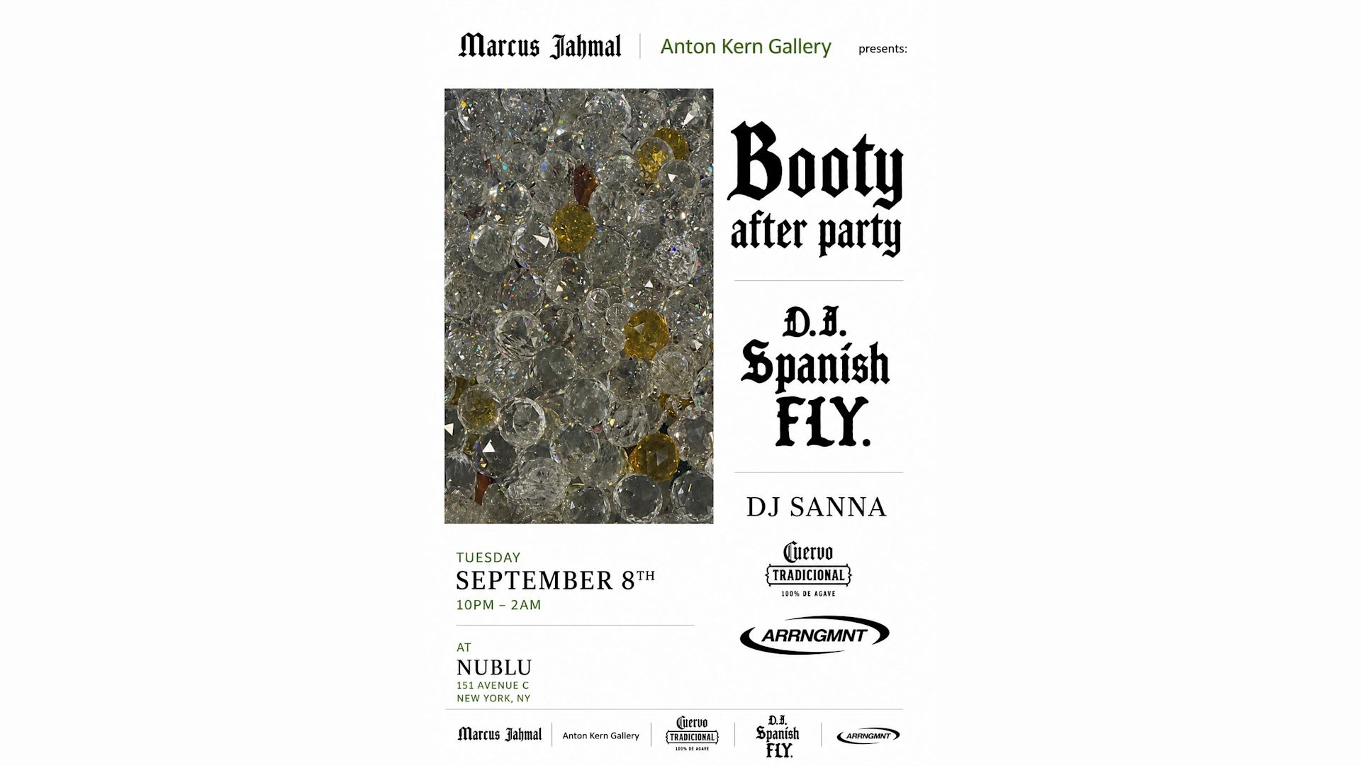 Booty After Party W/ D.J. Spanísh Fly & Dj Sanna Cover