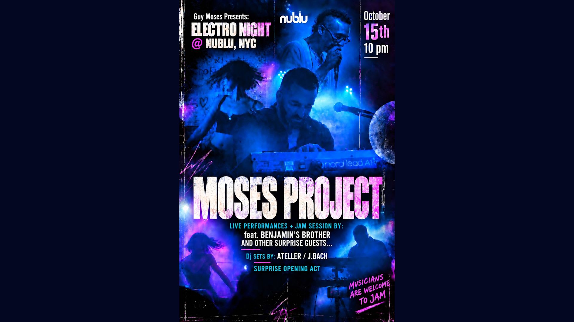 Guy Moses Presents: Electro Night Cover