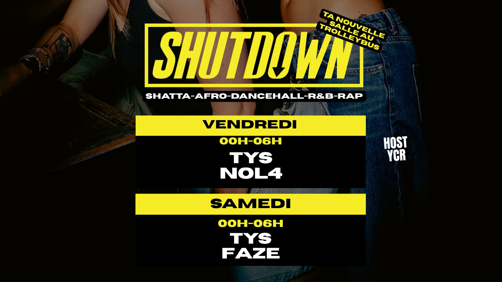 Shutdown C'est Ce Week-End ! Cover